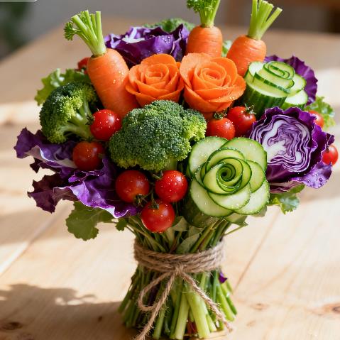 水果蔬菜花束的特点和寓意