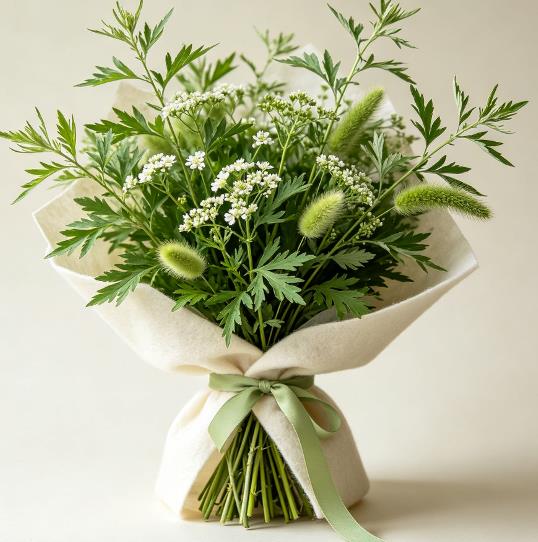艾草花束有什么寓意吗